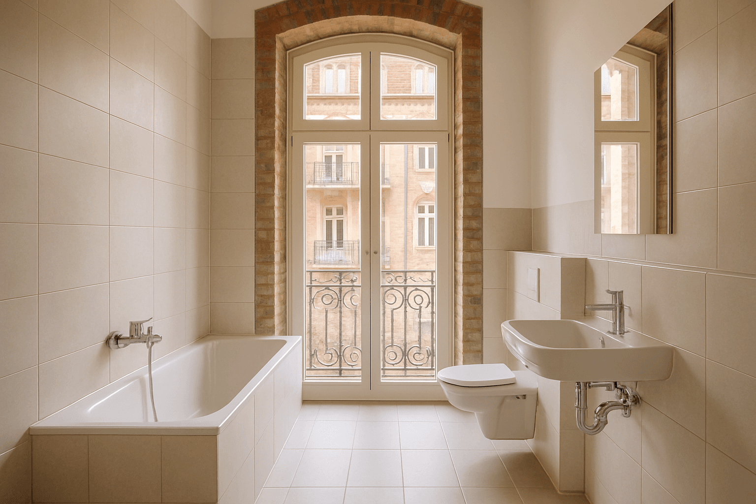 Altbau im Kaskelkiez mit Balkon Bild 4