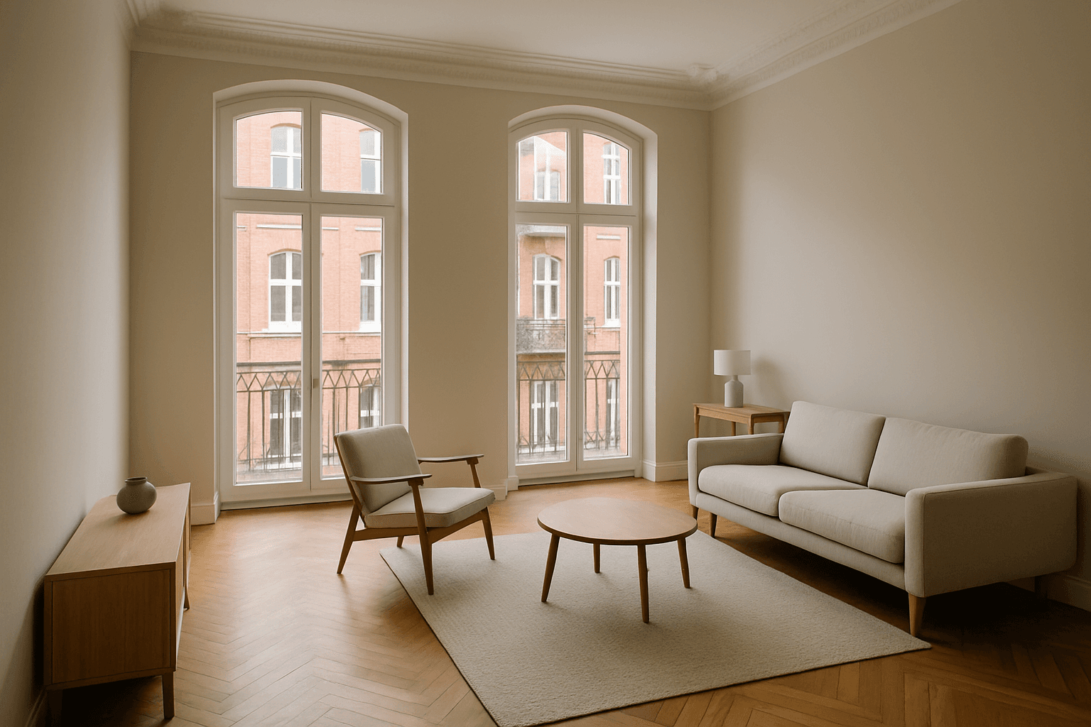 Altbau im Kaskelkiez mit Balkon Bild 2