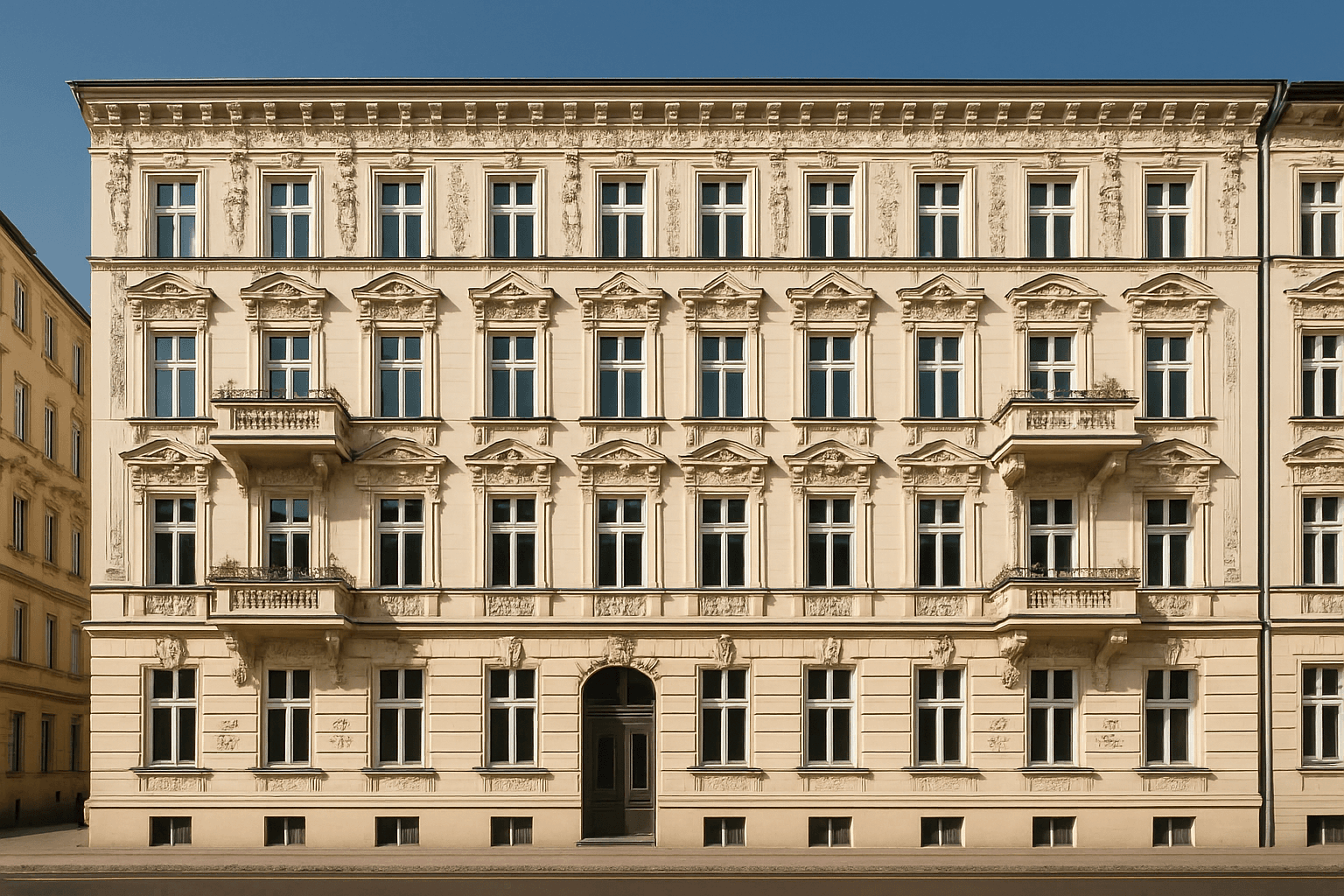 Altbauwohnung mit Stuck und Parkett