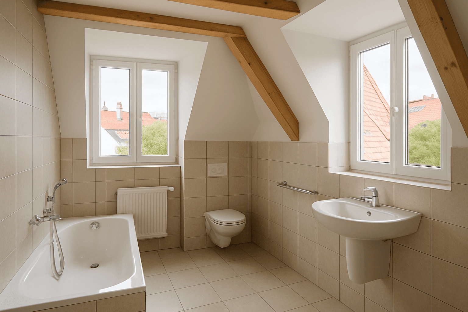 Charmante Dachgeschosswohnung mit Balkon Bild 4
