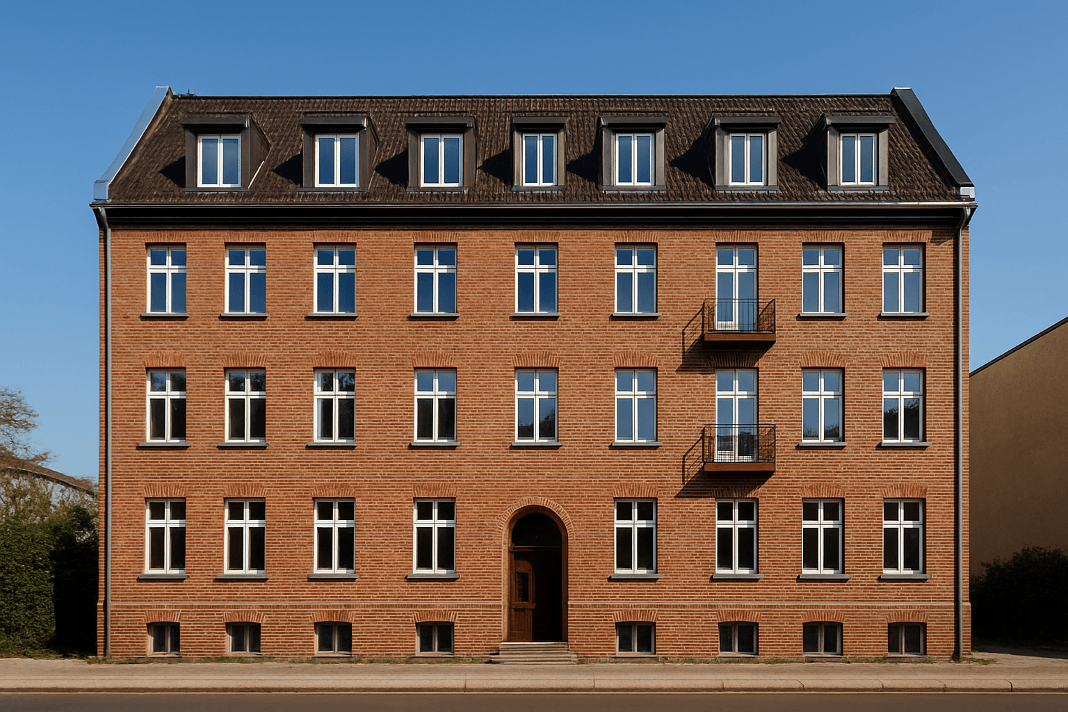 Charmante Dachgeschosswohnung mit Balkon