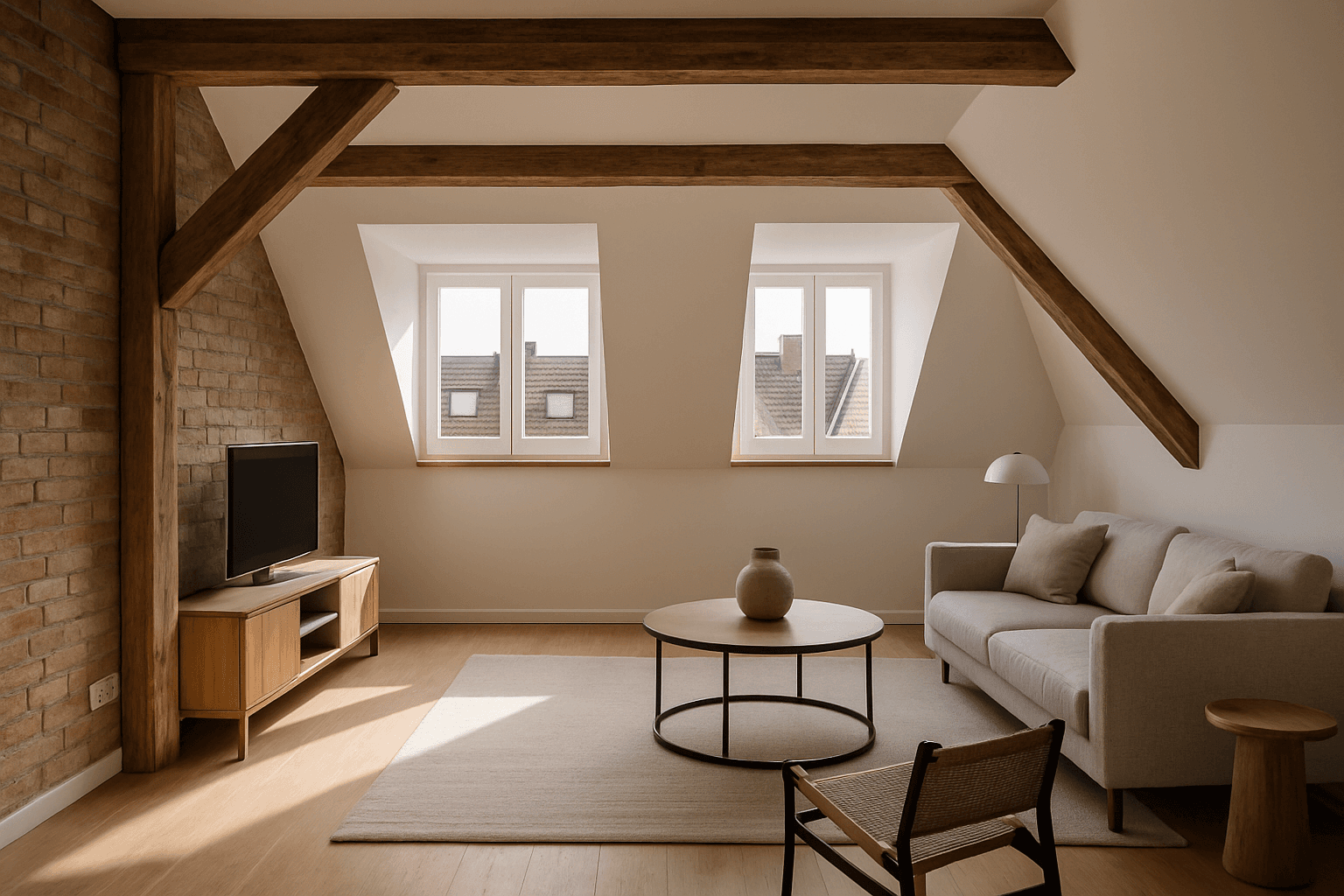 Charmante Dachgeschosswohnung mit Balkon Bild 2