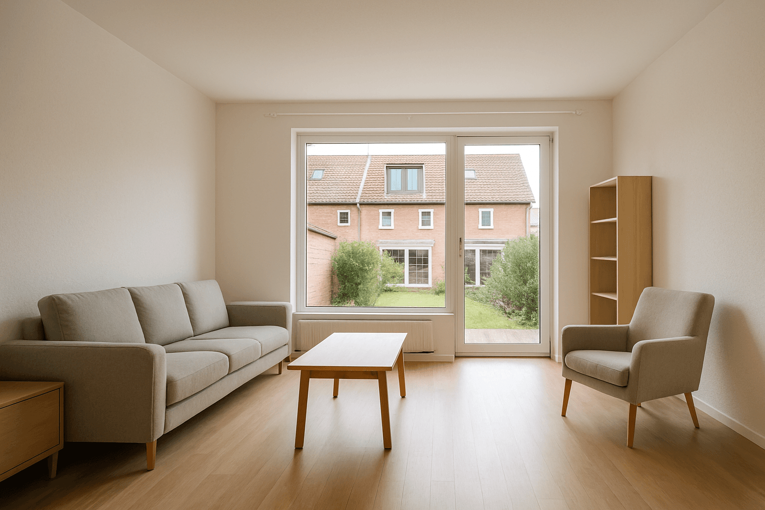 Modernisiertes Reihenhaus mit Garten Bild 2